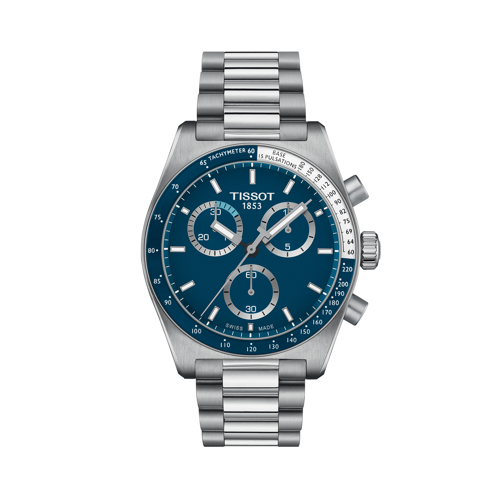 Tissot PR 516 Quartz Chronograph 40 mm Stainless Steel | Maison Birks